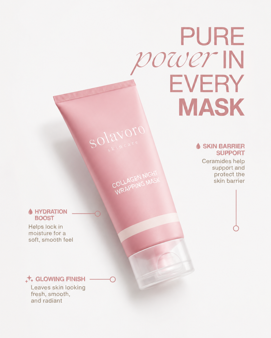 Solavoro Collagen Night Wrapping Mask