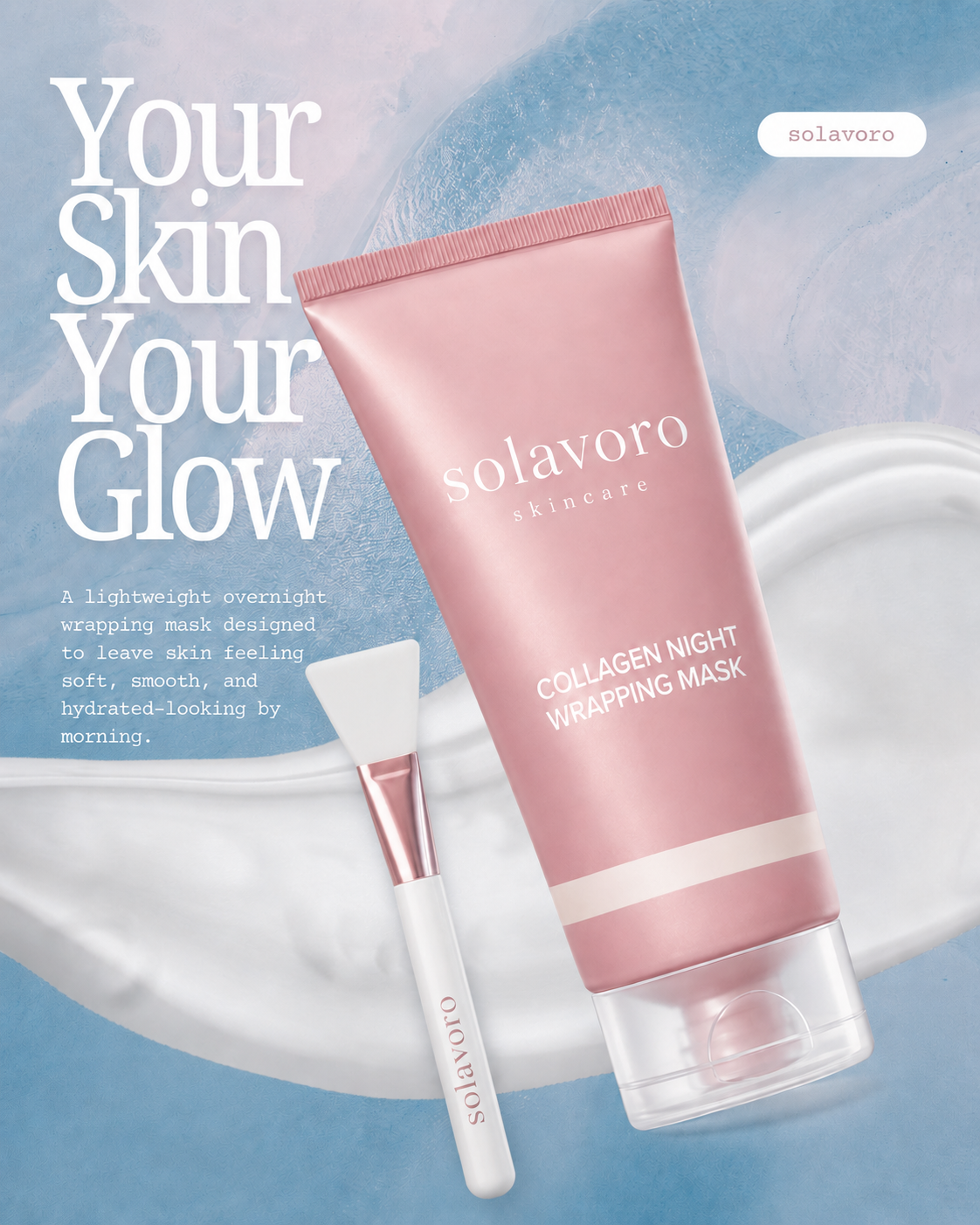 Solavoro Collagen Night Wrapping Mask